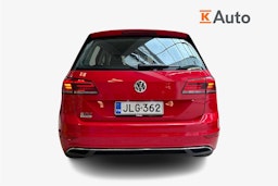 Punainen Volkswagen GOLF SPORTSVAN 2018 kuva 3.