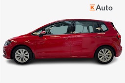 Punainen Volkswagen GOLF SPORTSVAN 2018 kuva 6.