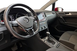 Punainen Volkswagen GOLF SPORTSVAN 2018 kuva 7.