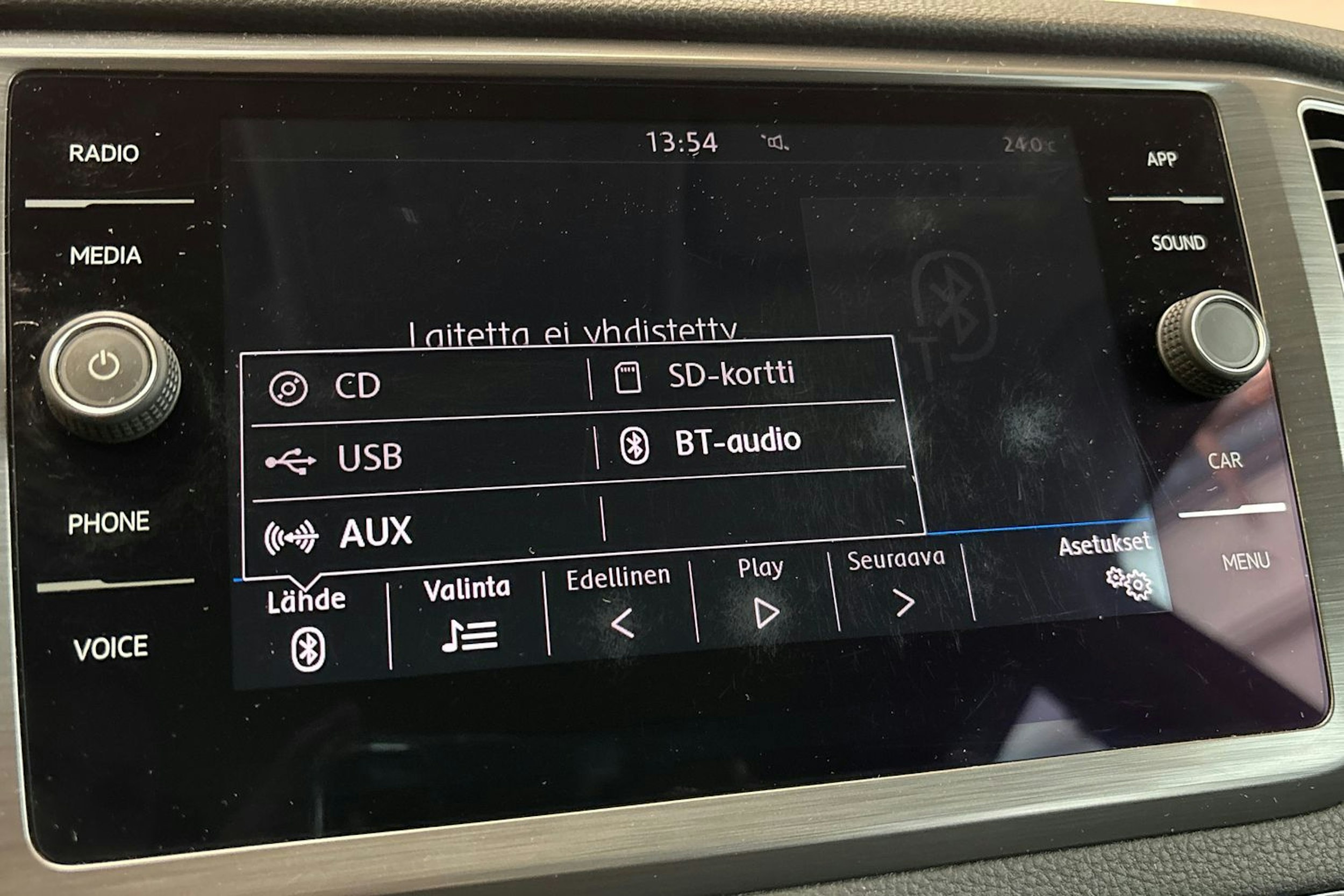 Punainen Volkswagen GOLF SPORTSVAN 2018 kuva 27.