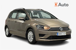 ruskea (beige) Volkswagen Golf Sportsvan 2018 kuva 26.