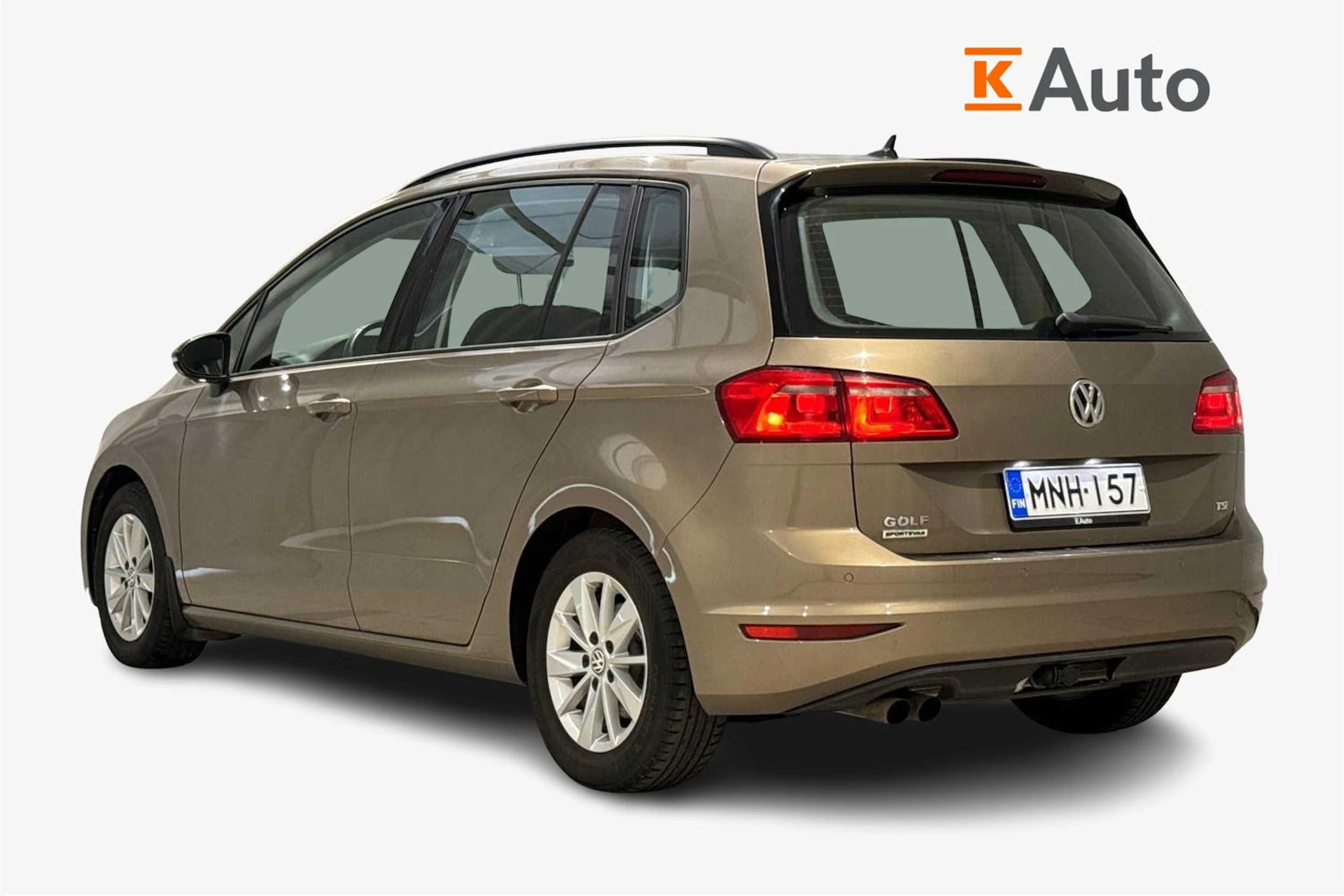 ruskea (beige) Volkswagen Golf Sportsvan 2018 kuva 27.