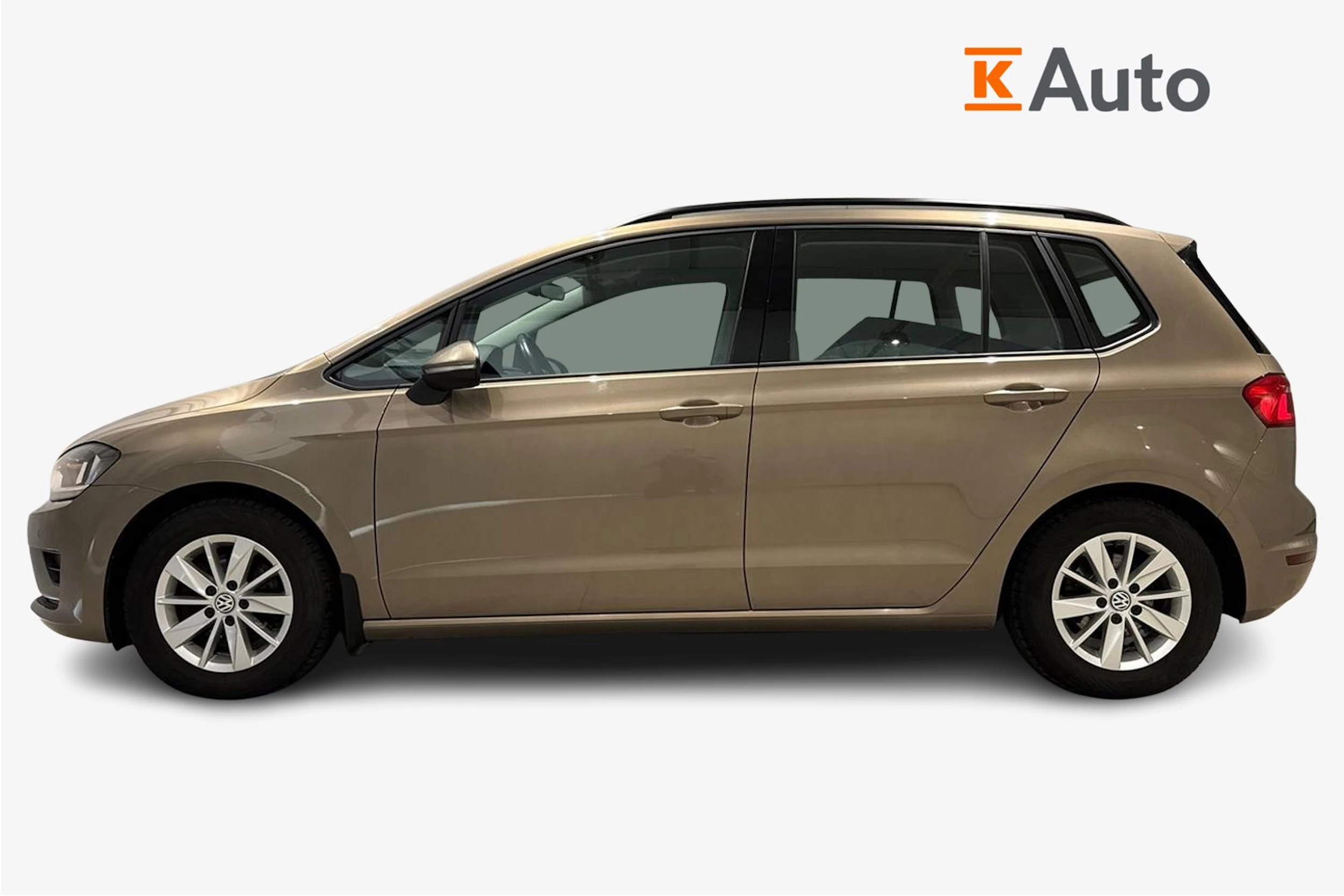 ruskea (beige) Volkswagen Golf Sportsvan 2018 kuva 30.