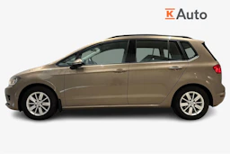 ruskea (beige) Volkswagen Golf Sportsvan 2018 kuva 30.