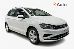 valkoinen Volkswagen Golf Sportsvan 2018 kuva 1.
