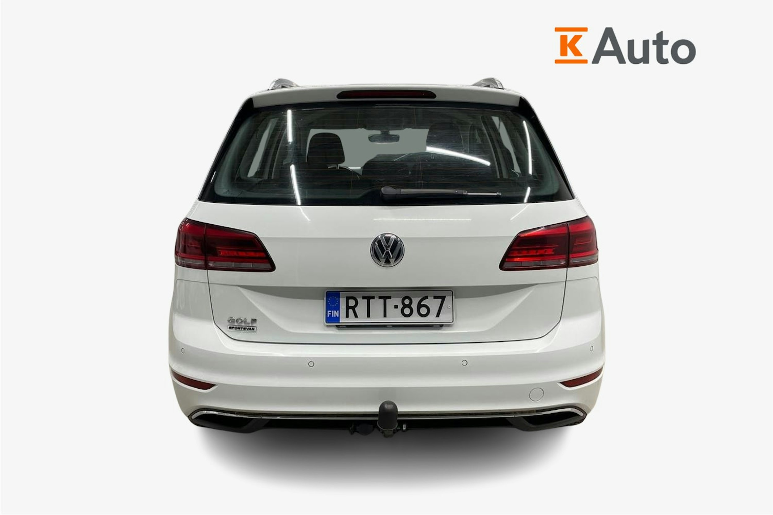 valkoinen Volkswagen Golf Sportsvan 2018 kuva 3.