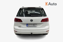 valkoinen Volkswagen Golf Sportsvan 2018 kuva 3.