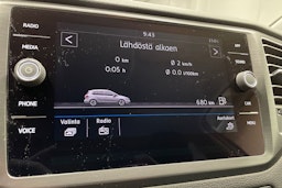 valkoinen Volkswagen Golf Sportsvan 2018 kuva 16.