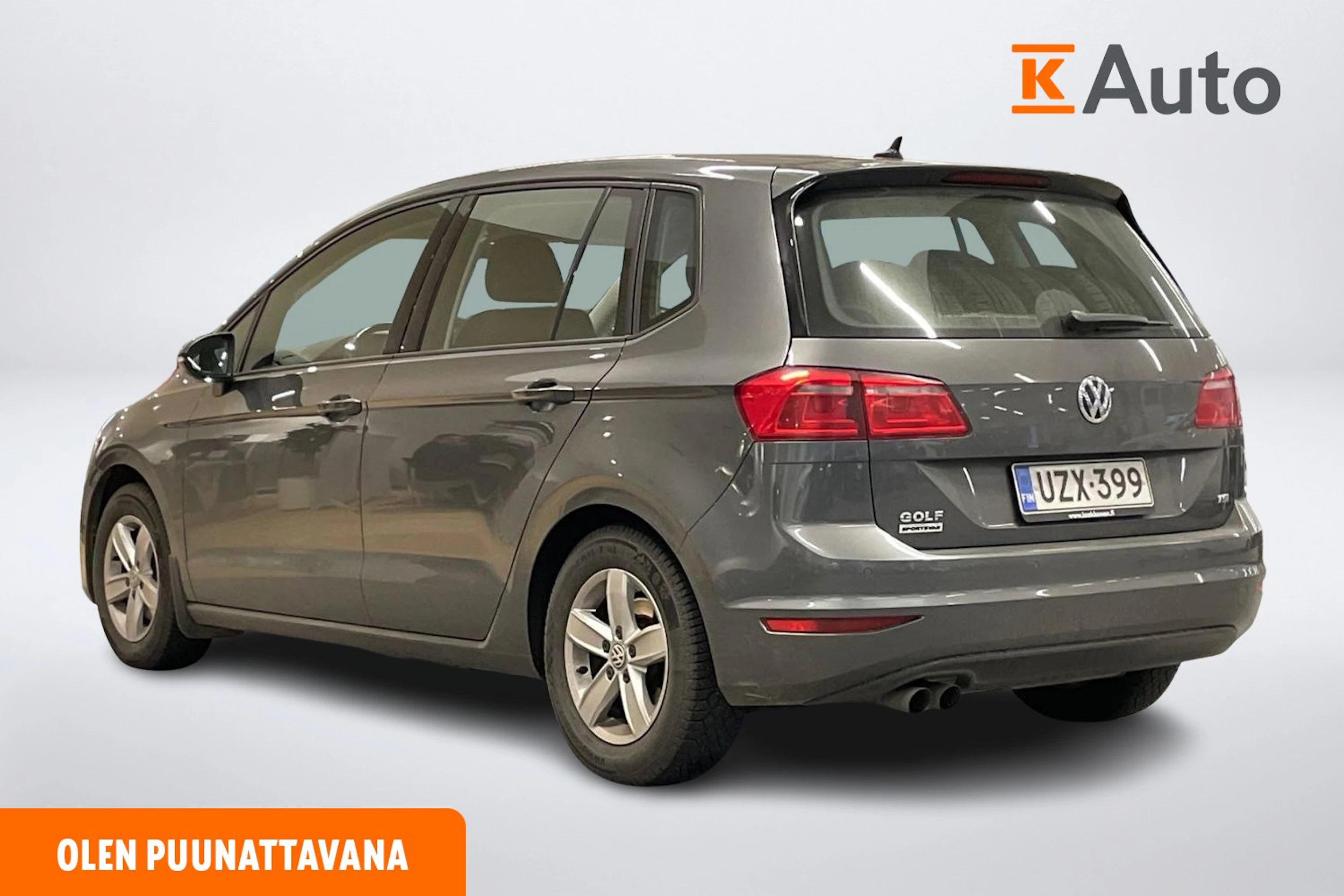 harmaa Volkswagen Golf Sportsvan 2018 kuva 2.