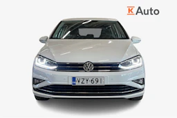 valkoinen Volkswagen Golf Sportsvan 2018 kuva 5.