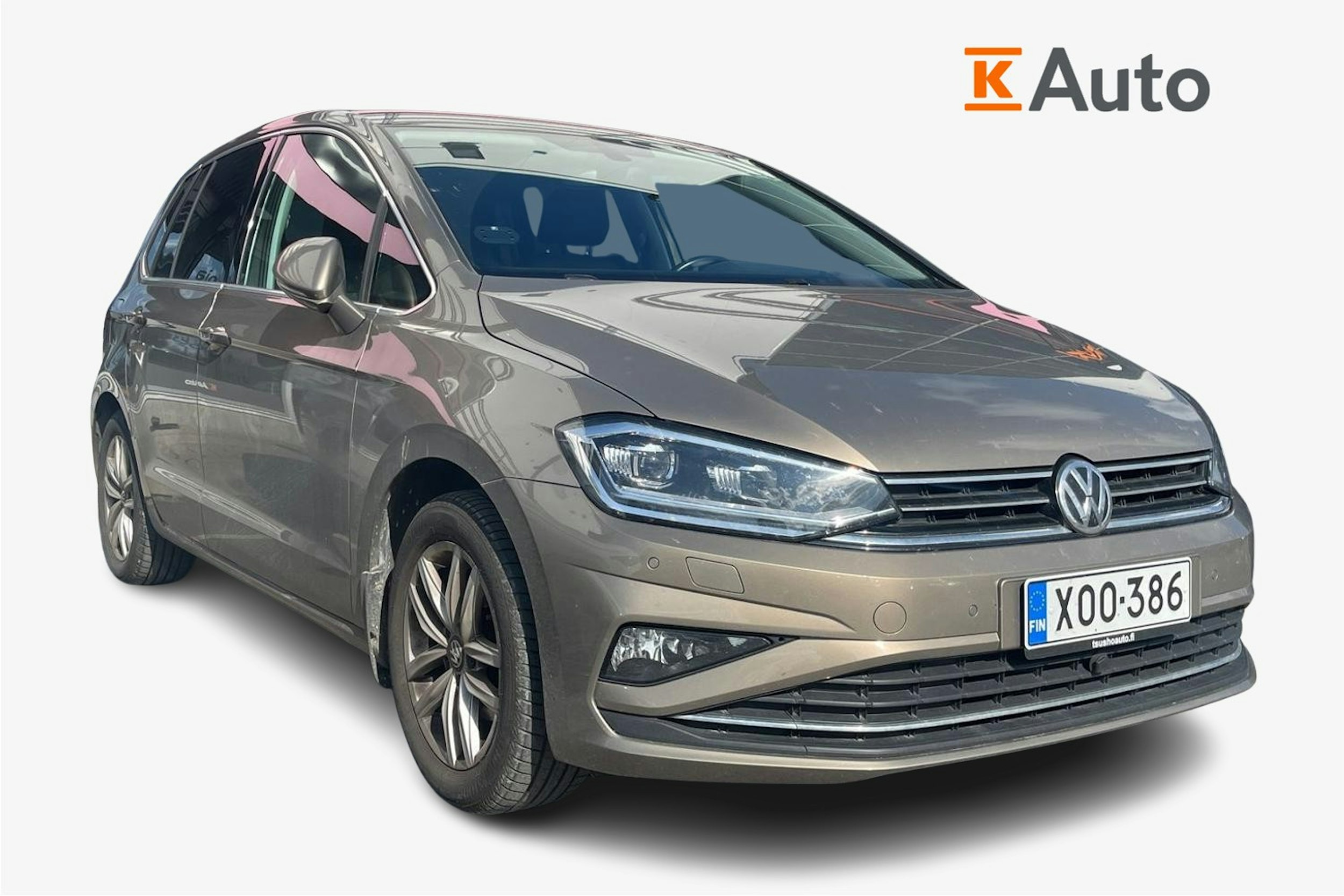 ruskea (beige) Volkswagen Golf Sportsvan 2018 kuva 1.
