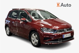 sininen Volkswagen Golf Sportsvan 2018 kuva 1.