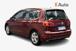 sininen Volkswagen Golf Sportsvan 2018 kuva 2.