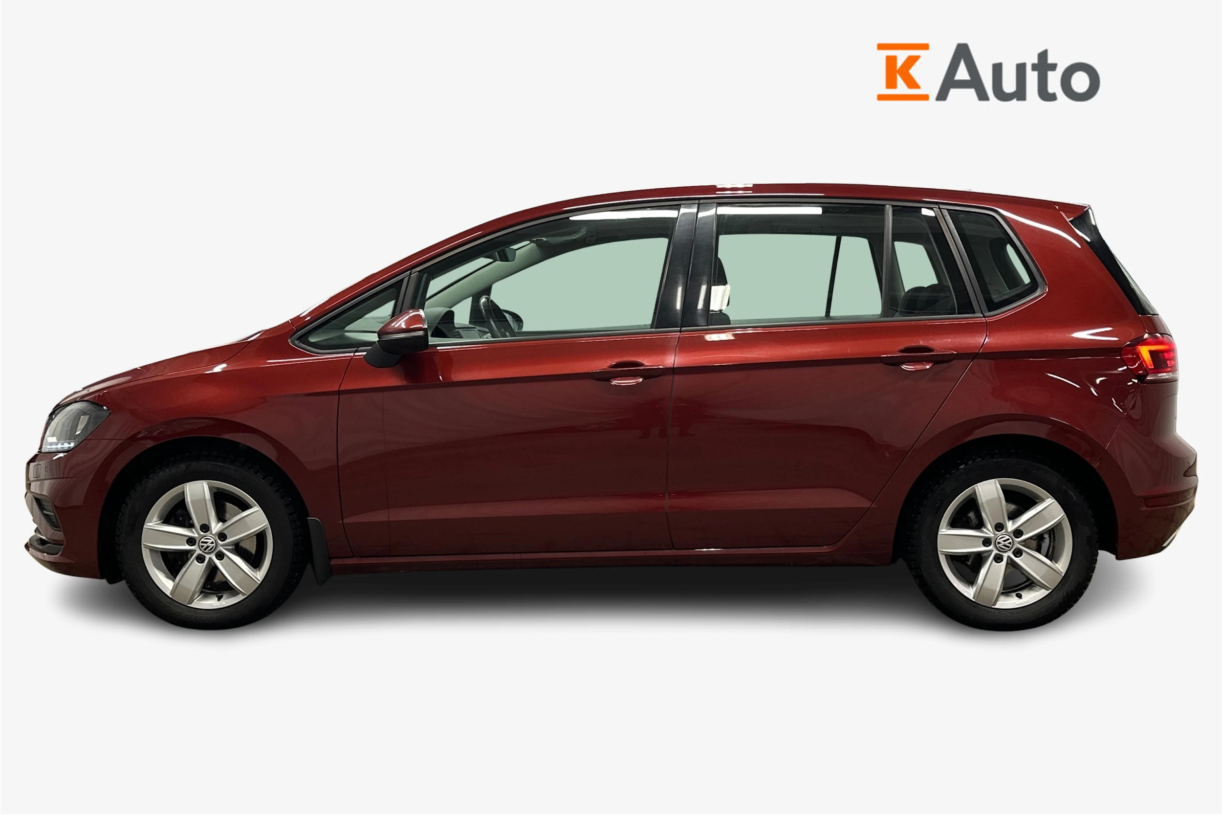 sininen Volkswagen Golf Sportsvan 2018 kuva 5.