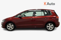sininen Volkswagen Golf Sportsvan 2018 kuva 5.