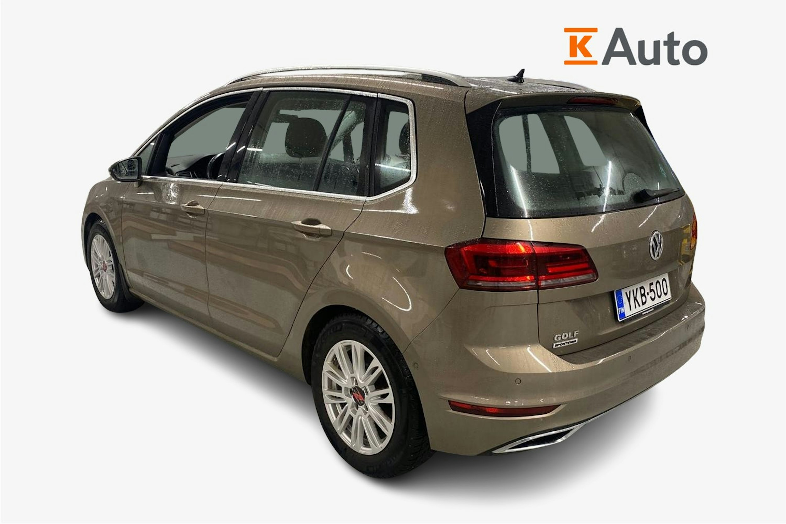 Ruskea (beige) Volkswagen GOLF SPORTSVAN 2018 kuva 2.