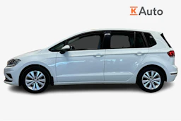 valkoinen Volkswagen Golf Sportsvan 2018 kuva 7.