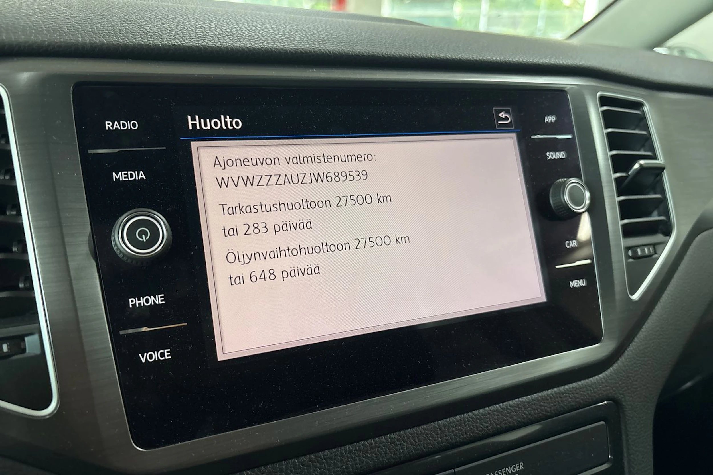 Musta Volkswagen GOLF SPORTSVAN 2018 kuva 19.