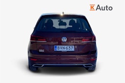 punainen Volkswagen Golf Sportsvan 2019 kuva 3.