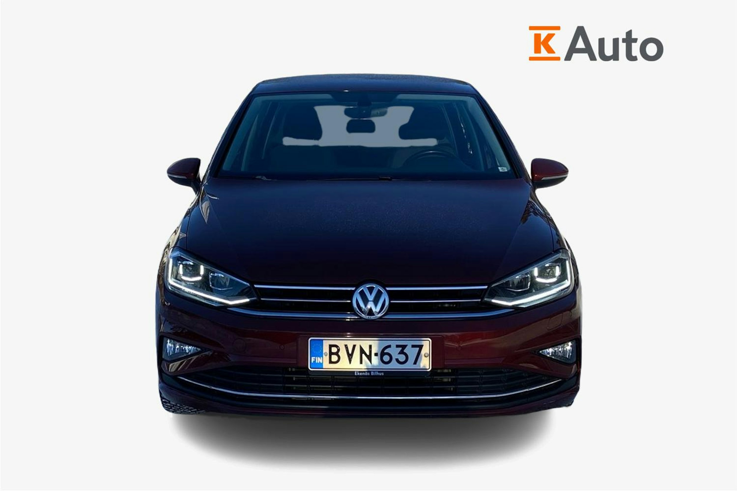 punainen Volkswagen Golf Sportsvan 2019 kuva 5.