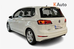 valkoinen Volkswagen Golf Sportsvan 2019 kuva 3.
