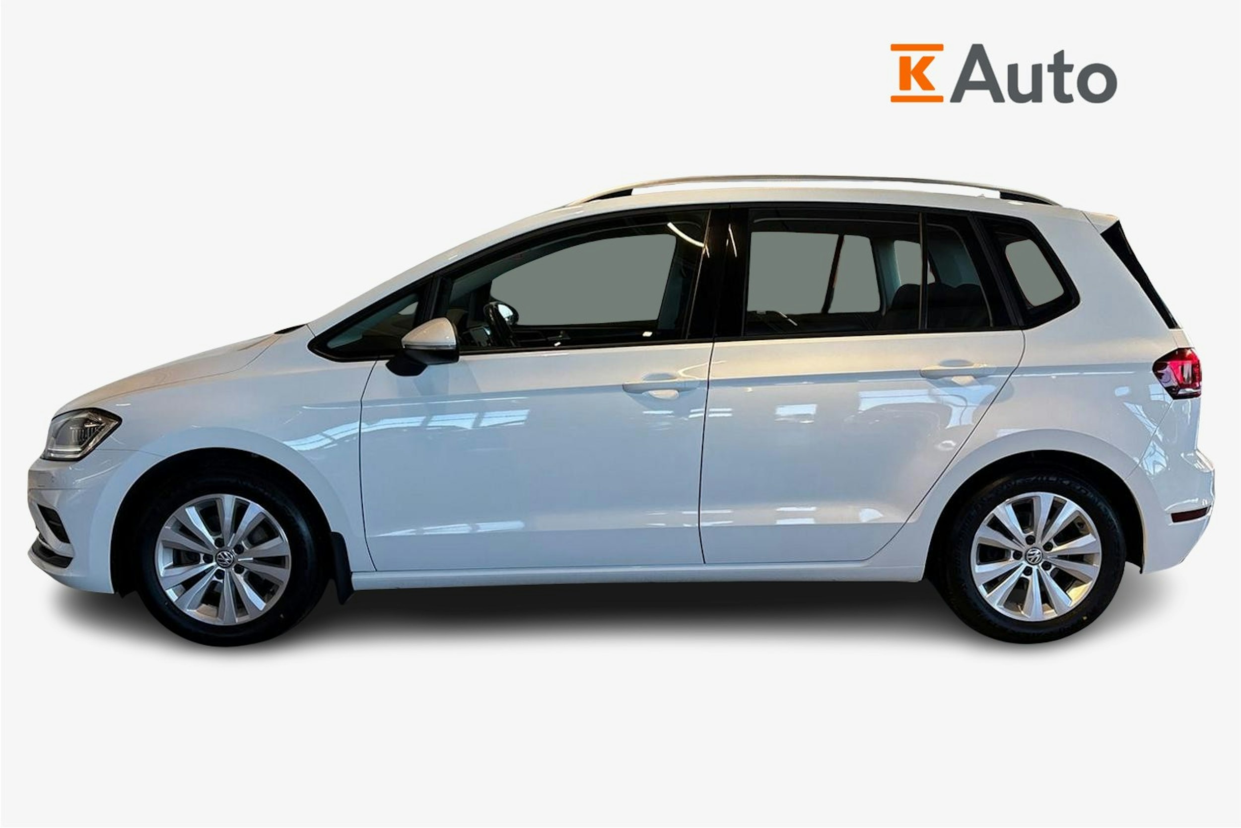 Valkoinen Volkswagen GOLF SPORTSVAN 2019 kuva 6.