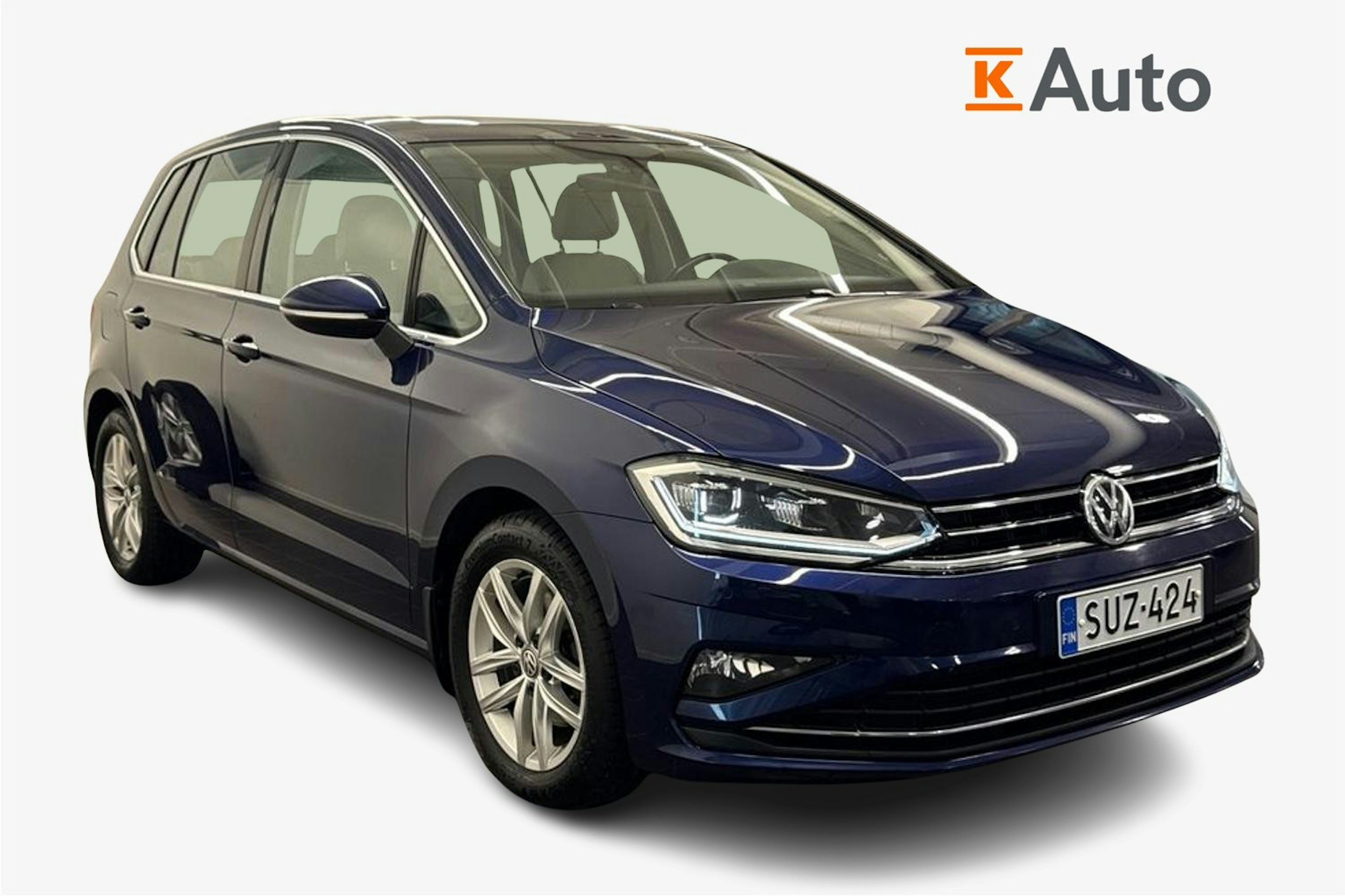 sininen Volkswagen Golf Sportsvan 2019 kuva 2.