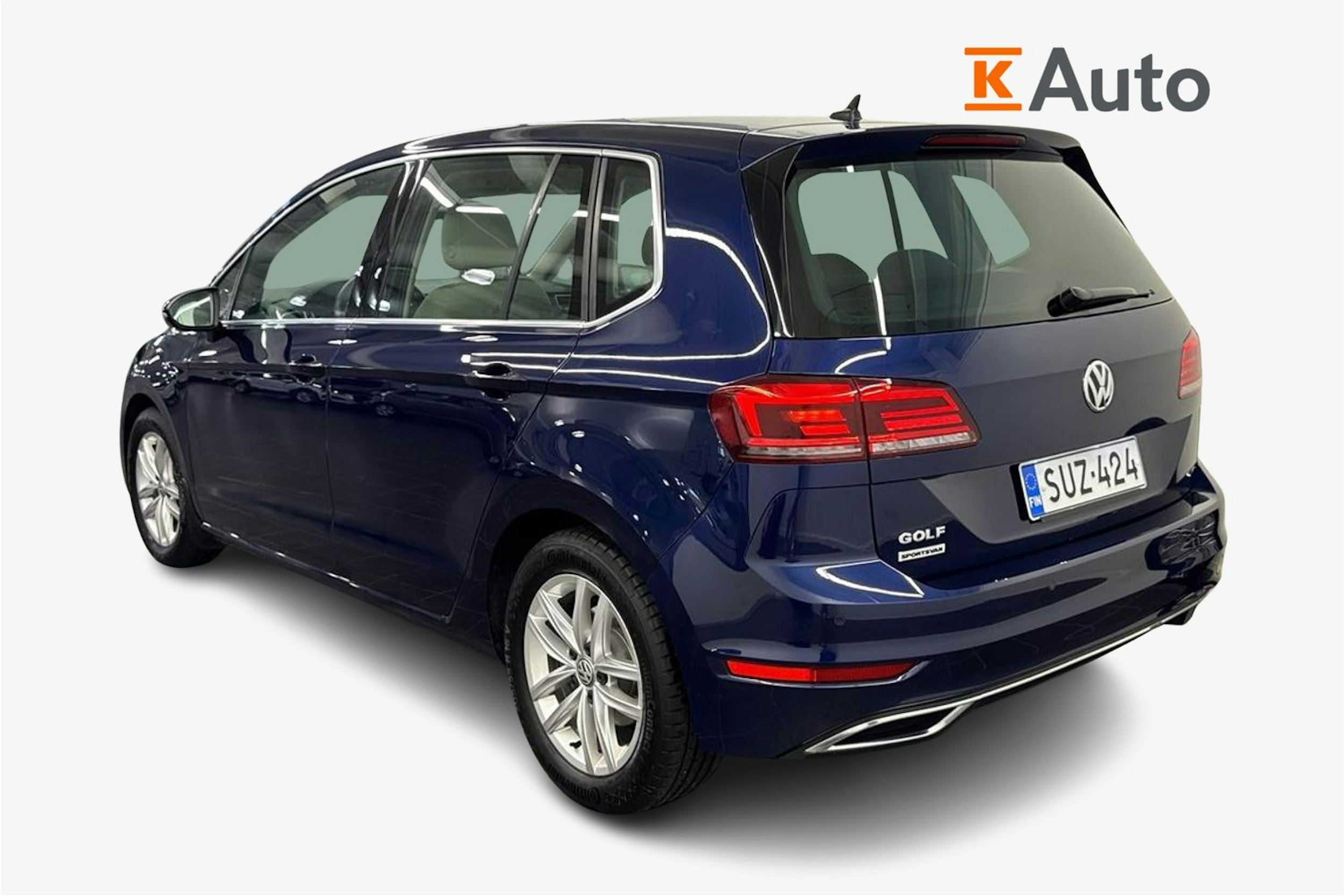 sininen Volkswagen Golf Sportsvan 2019 kuva 3.