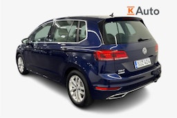 sininen Volkswagen Golf Sportsvan 2019 kuva 3.