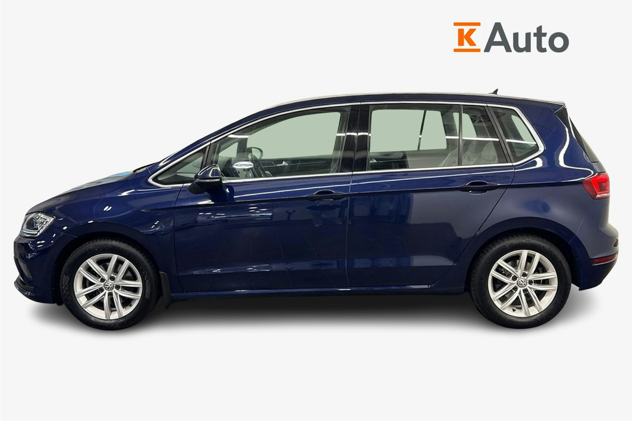 sininen Volkswagen Golf Sportsvan 2019 kuva 7.