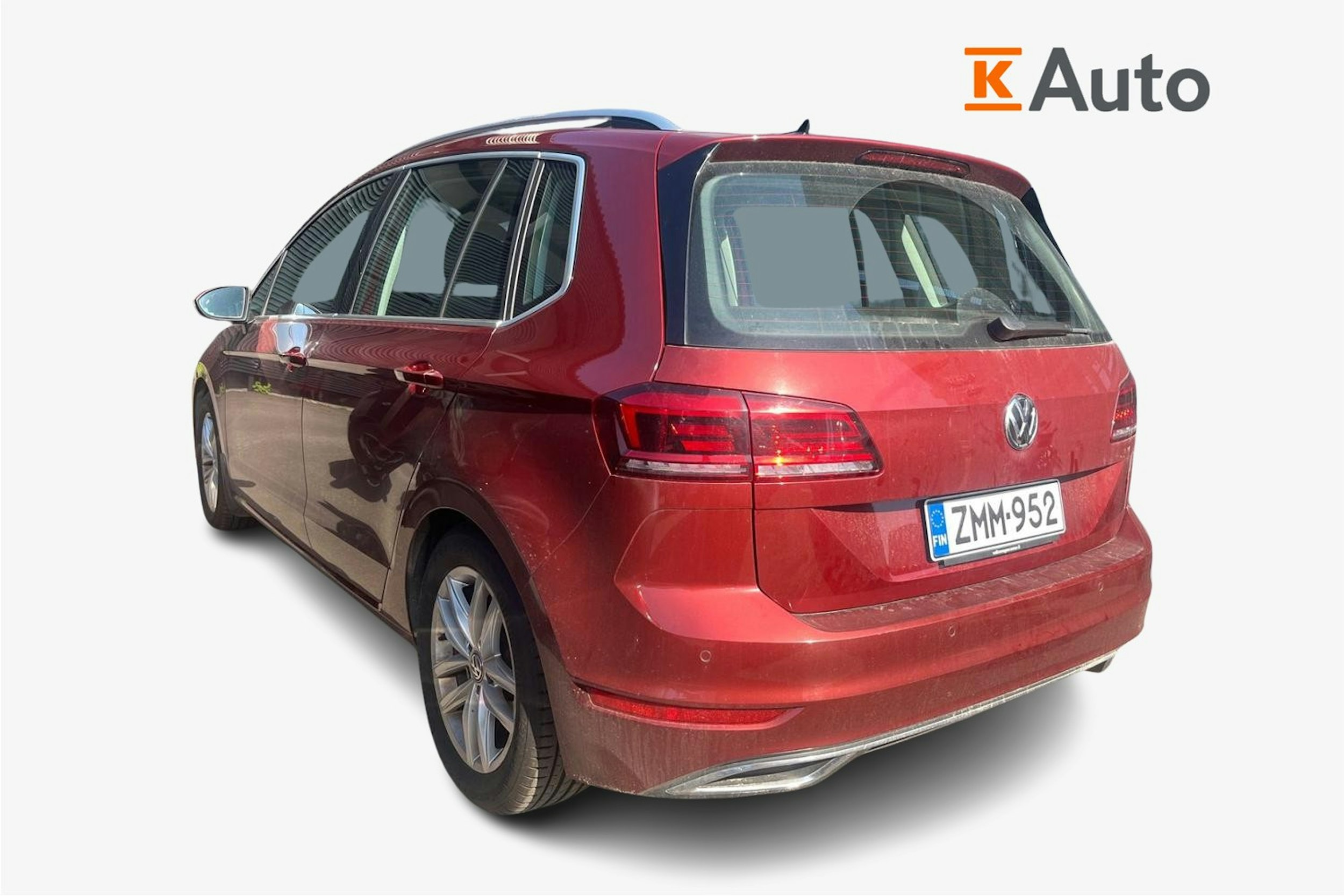 Punainen Volkswagen GOLF SPORTSVAN 2019 kuva 2.