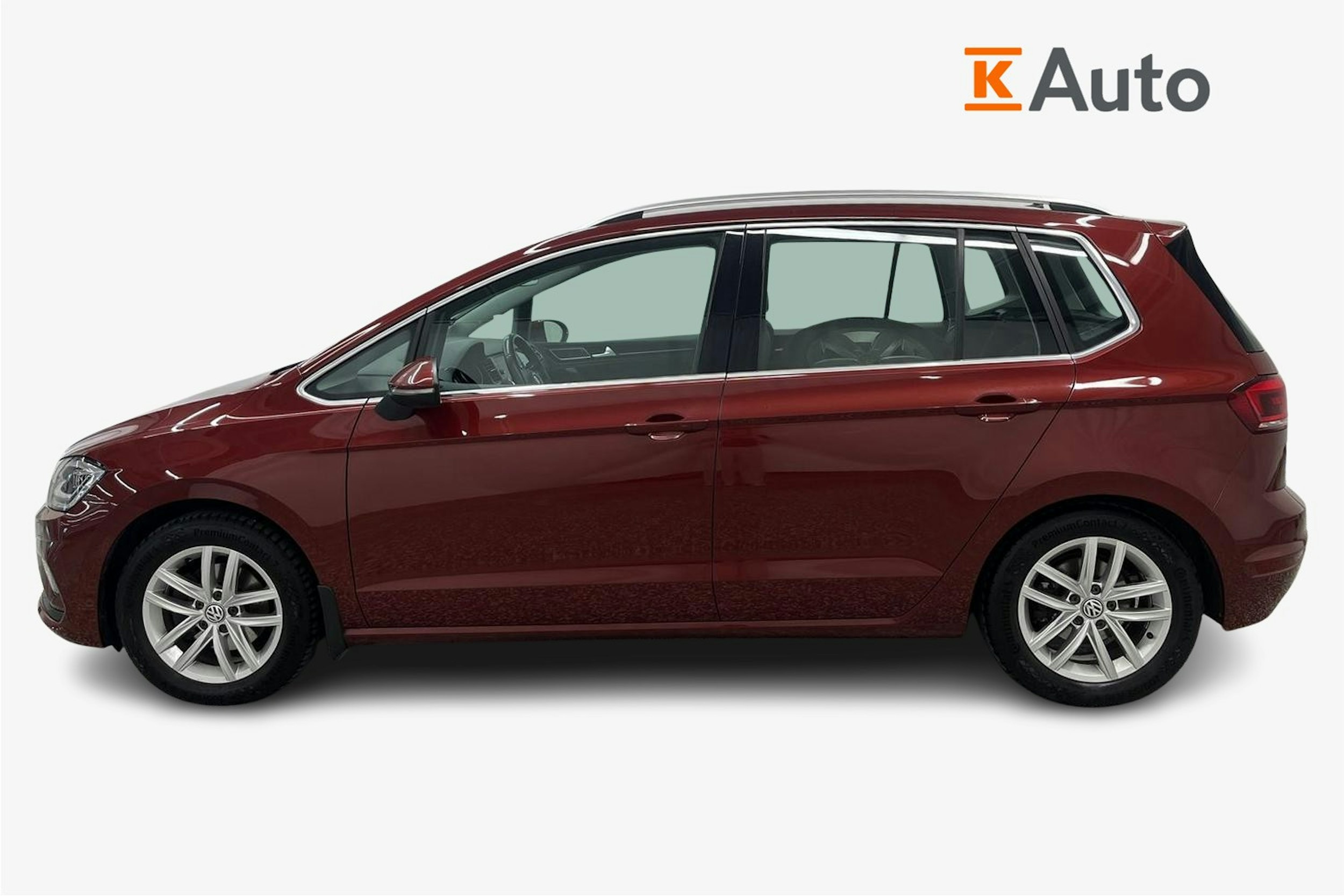 Punainen Volkswagen GOLF SPORTSVAN 2019 kuva 6.