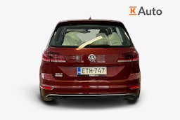 punainen Volkswagen Golf Sportsvan 2020 kuva 3.