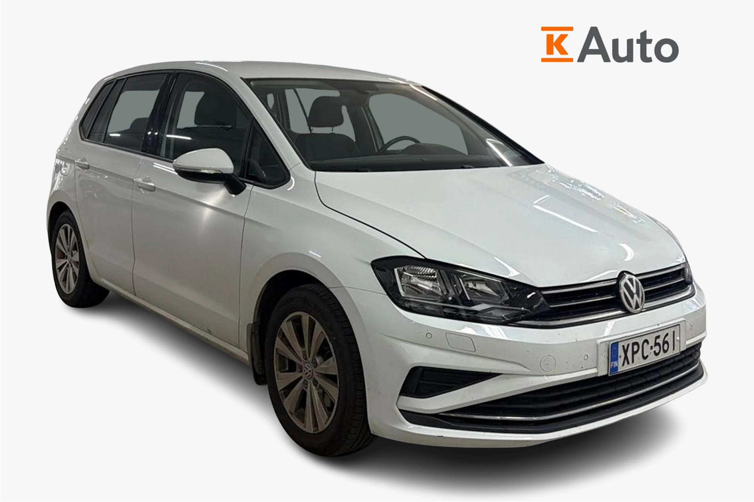 valkoinen Volkswagen Golf Sportsvan 2020 kuva 1.
