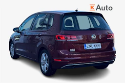 punainen Volkswagen Golf Sportsvan 2020 kuva 2.