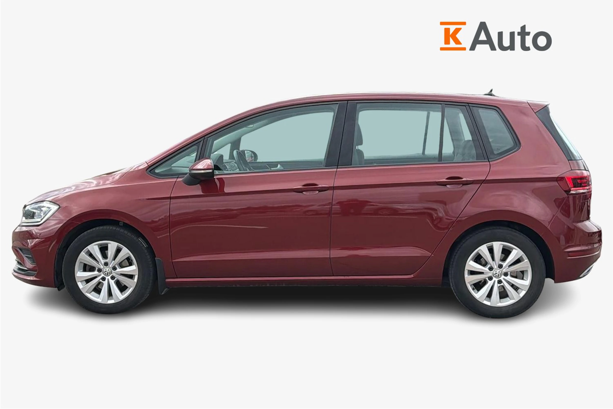 punainen Volkswagen Golf Sportsvan 2020 kuva 7.