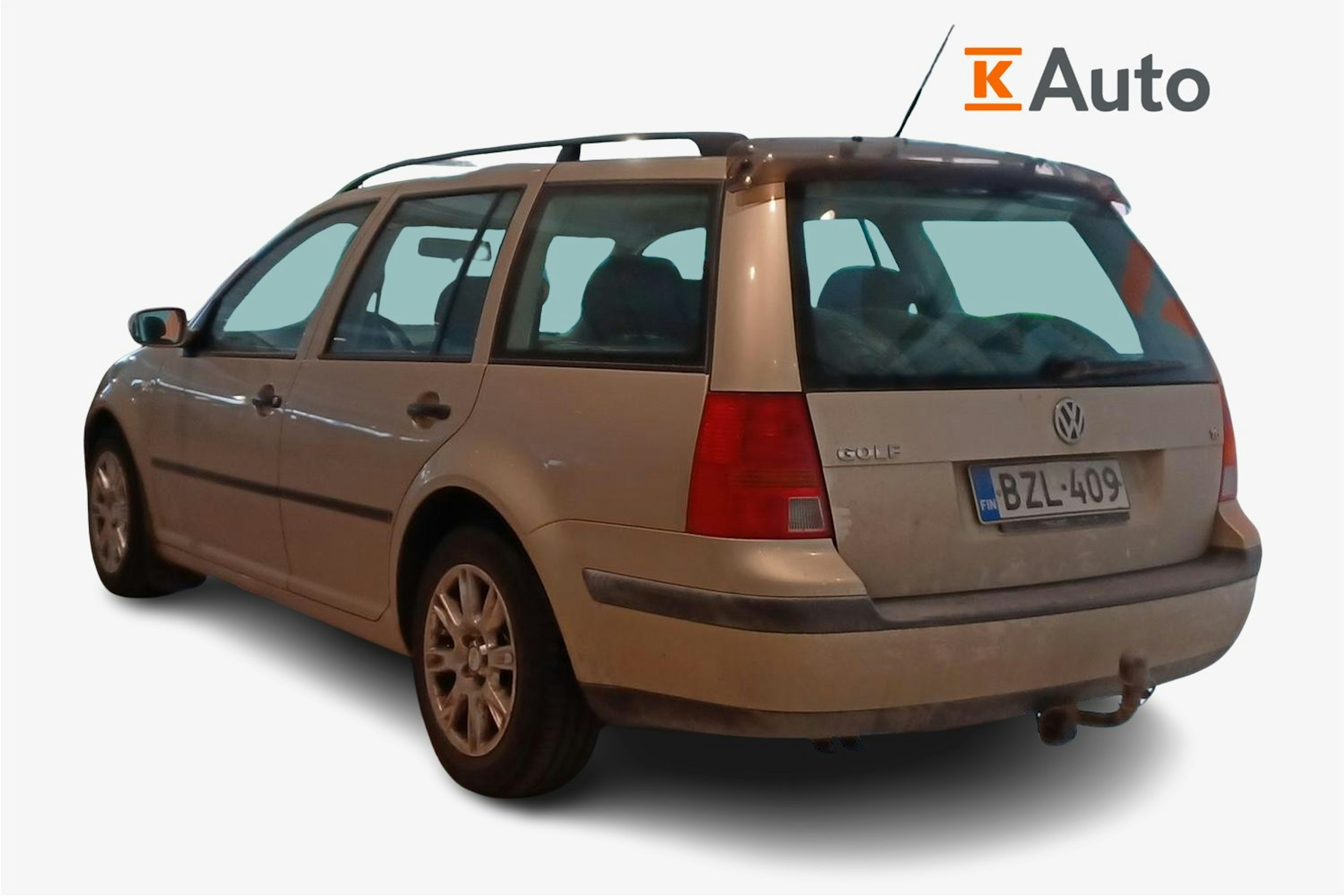 Ruskea (beige) Volkswagen Golf 2002 kuva 2.