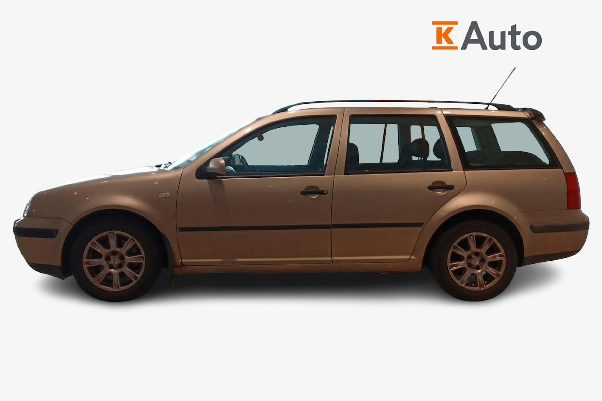 Ruskea (beige) Volkswagen Golf 2002 kuva 6.