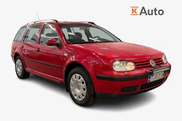 punainen Volkswagen Golf 2003 kuva 1.