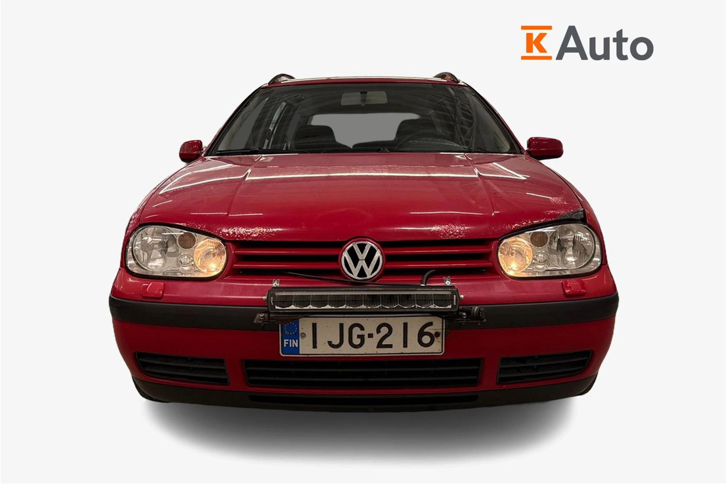 punainen Volkswagen Golf 2003 kuva 5.