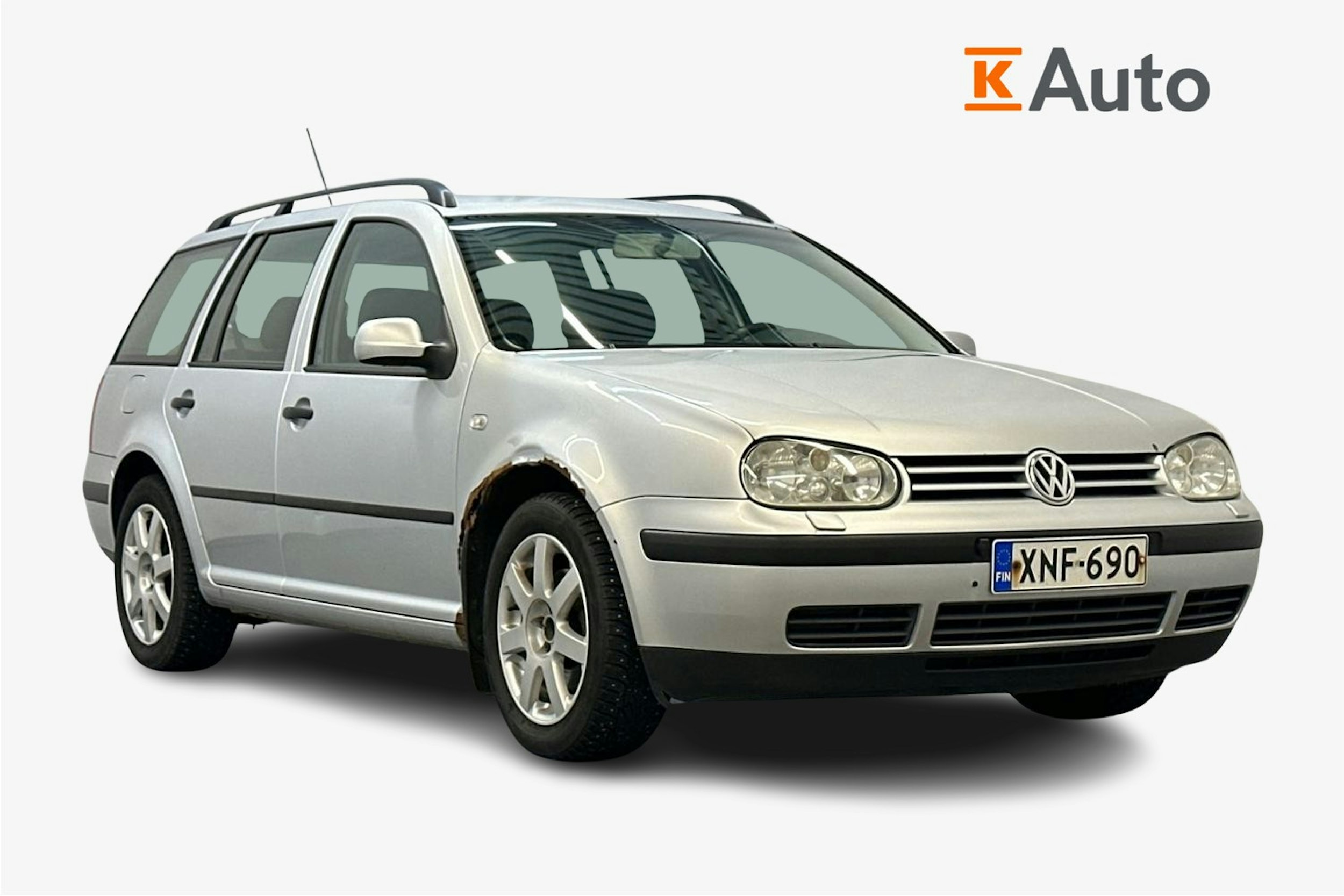 harmaa Volkswagen Golf 2003 kuva 1.