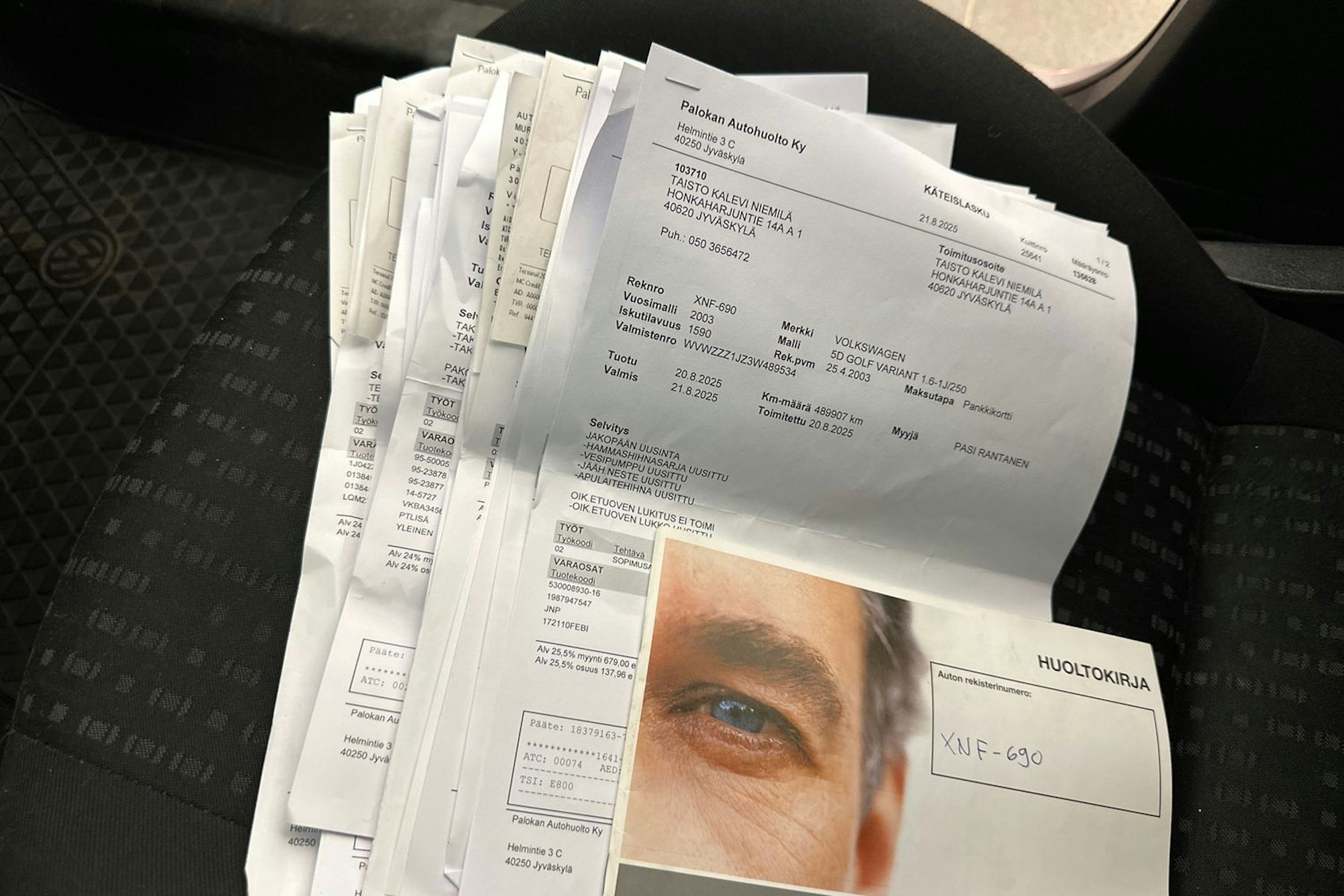 harmaa Volkswagen Golf 2003 kuva 25.