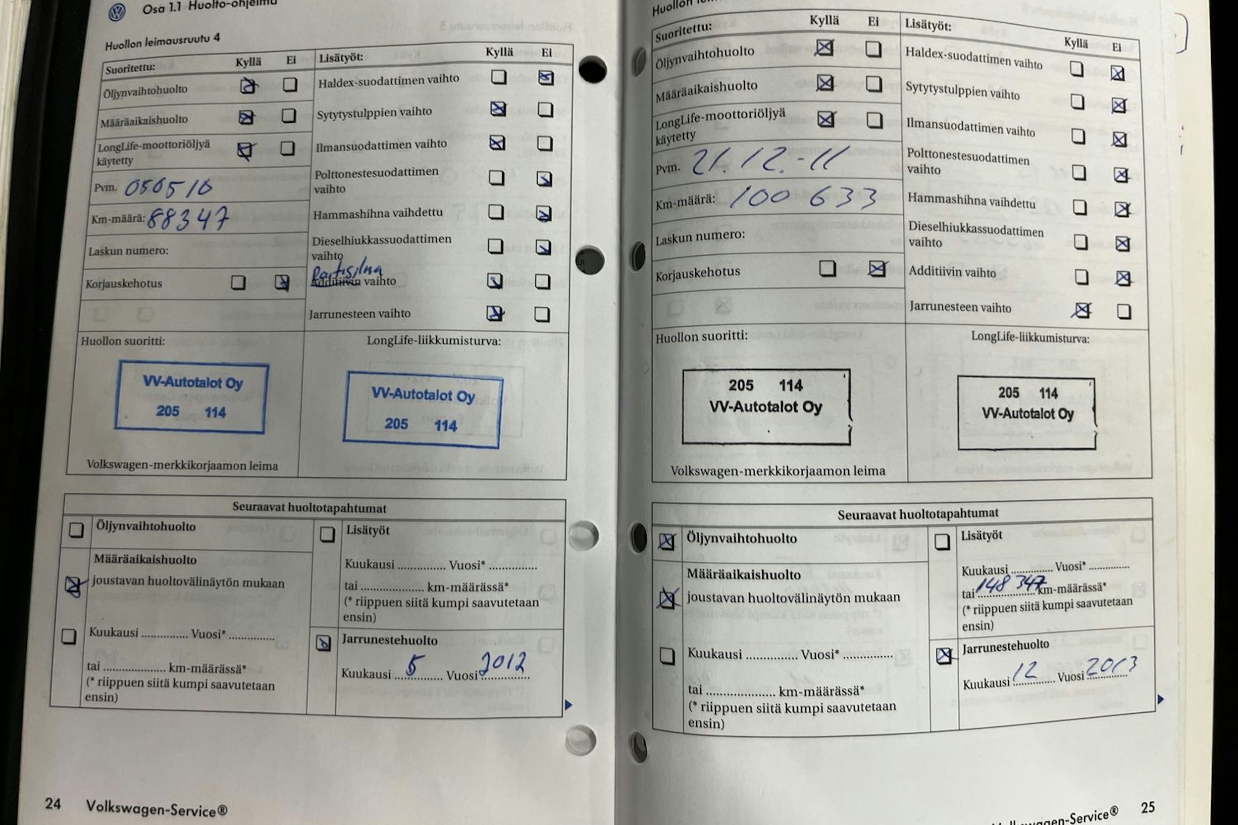 Sininen Volkswagen Golf 2004 kuva 31.