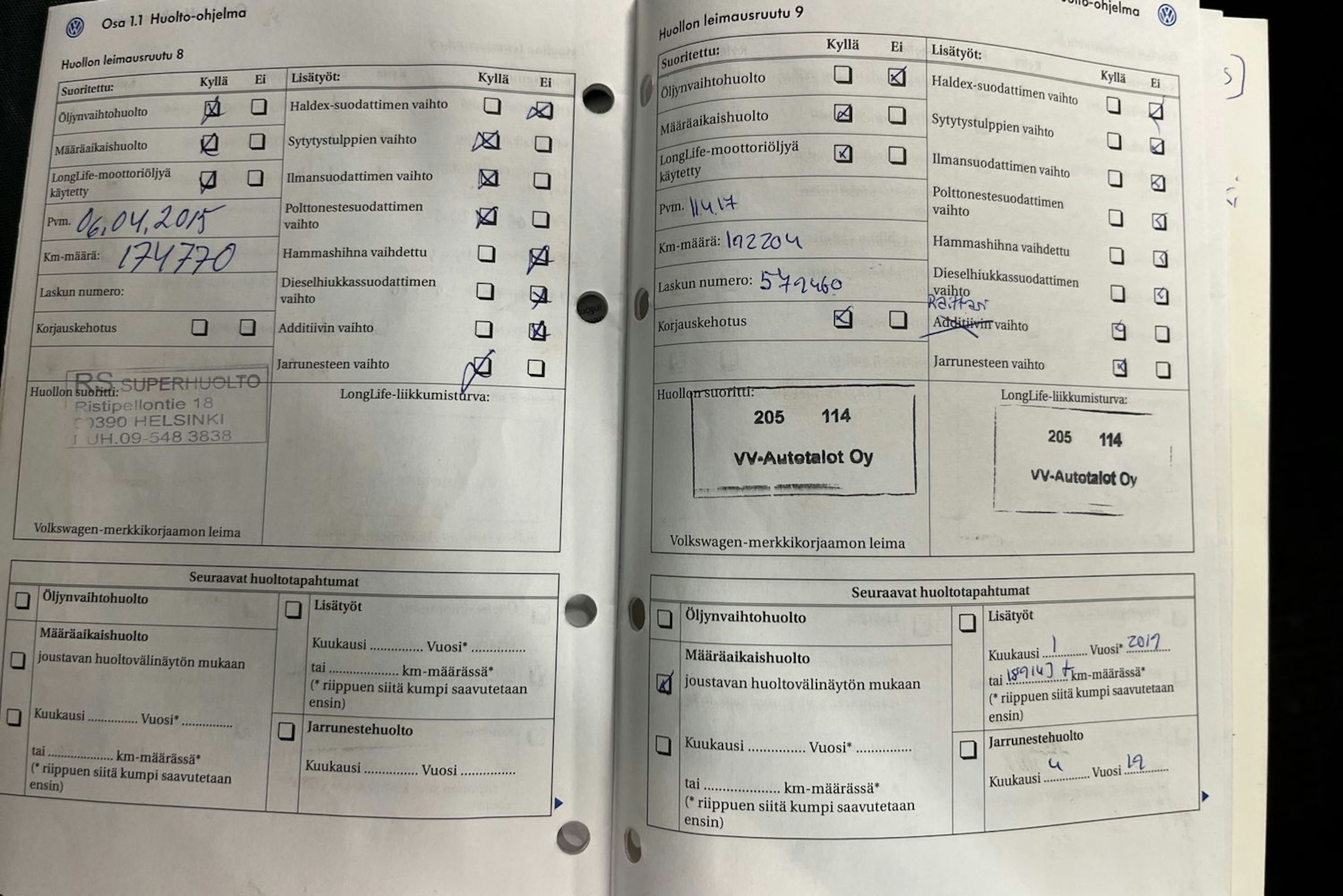 Sininen Volkswagen Golf 2004 kuva 33.