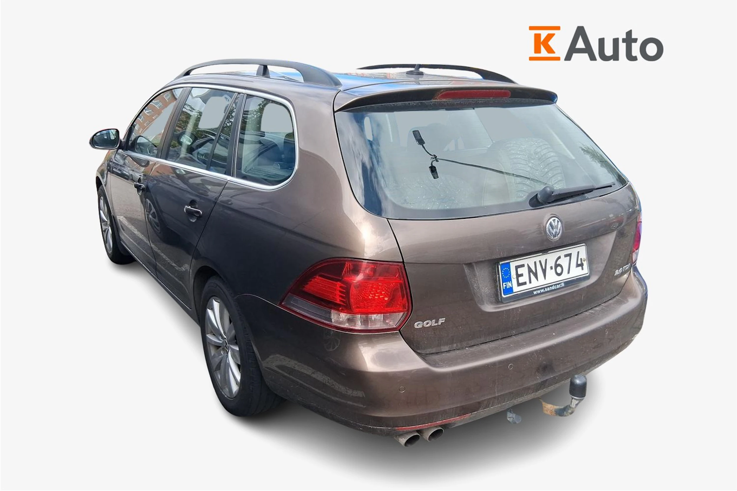 Ruskea (beige) Volkswagen Golf 2011 kuva 2.