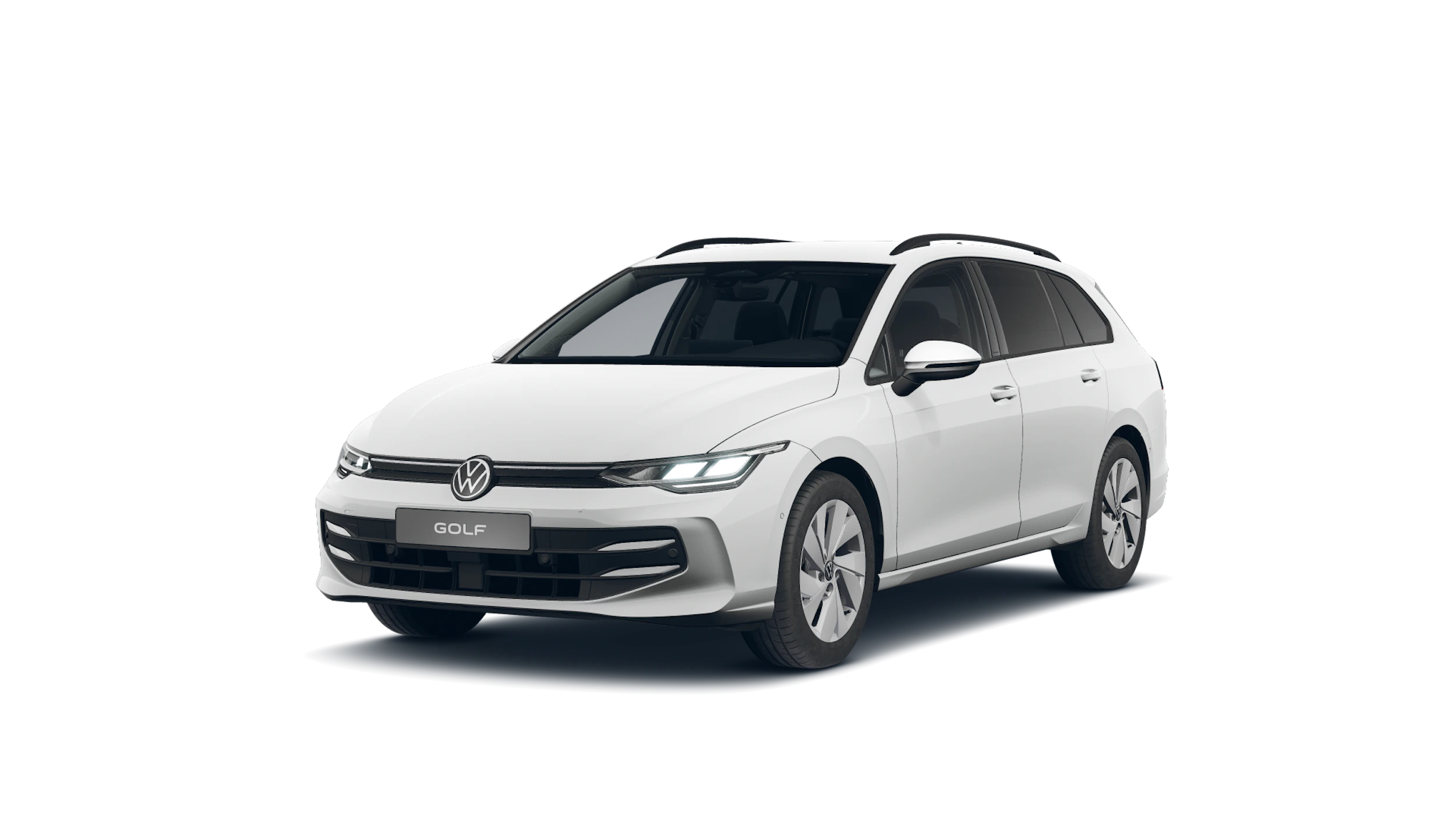Pure White -normaaliväri Volkswagen Golf Variant 2026 kuva 3.