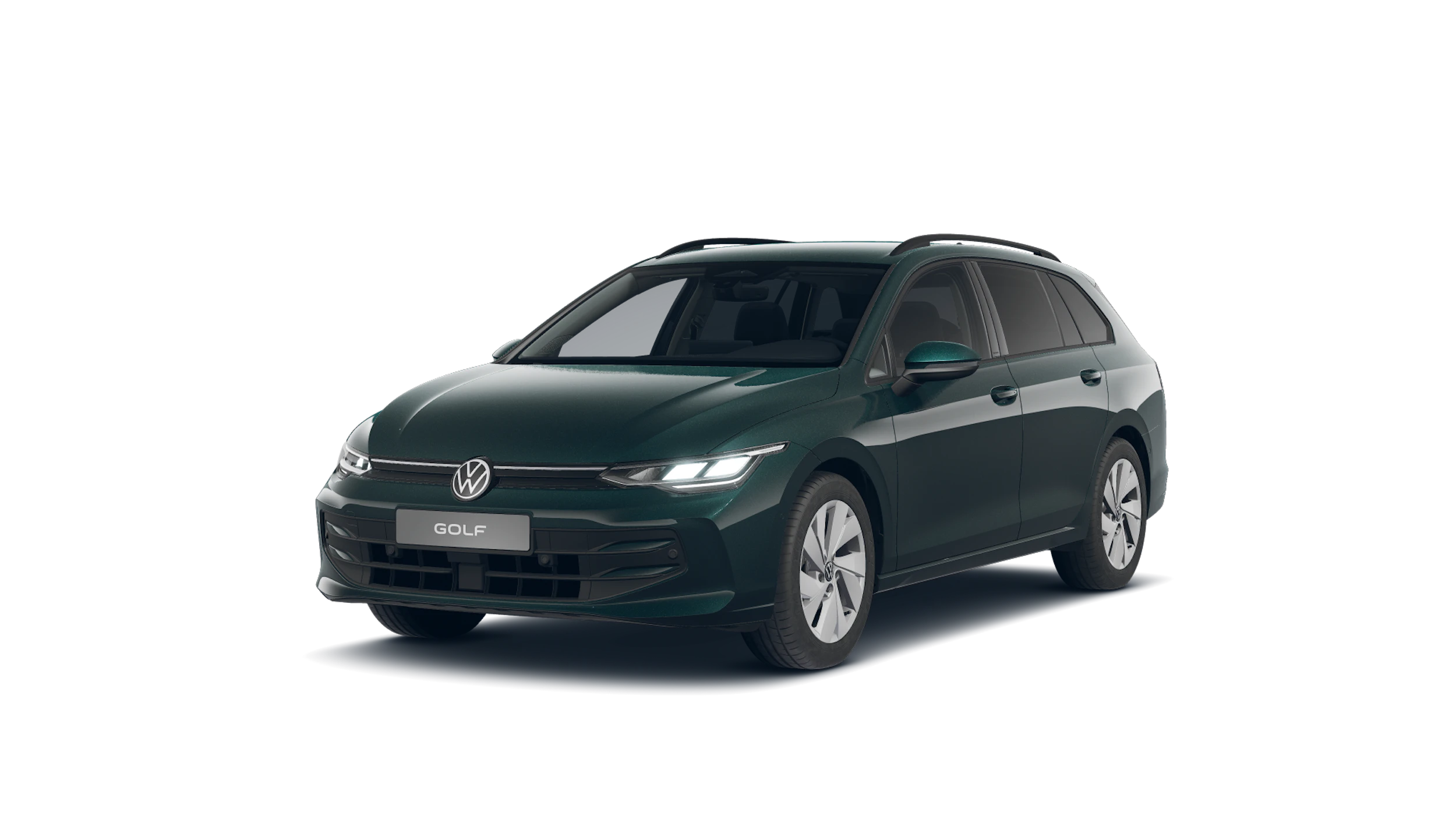 Dark Moss Green -metalliväri Volkswagen Golf Variant 2027 kuva 3.