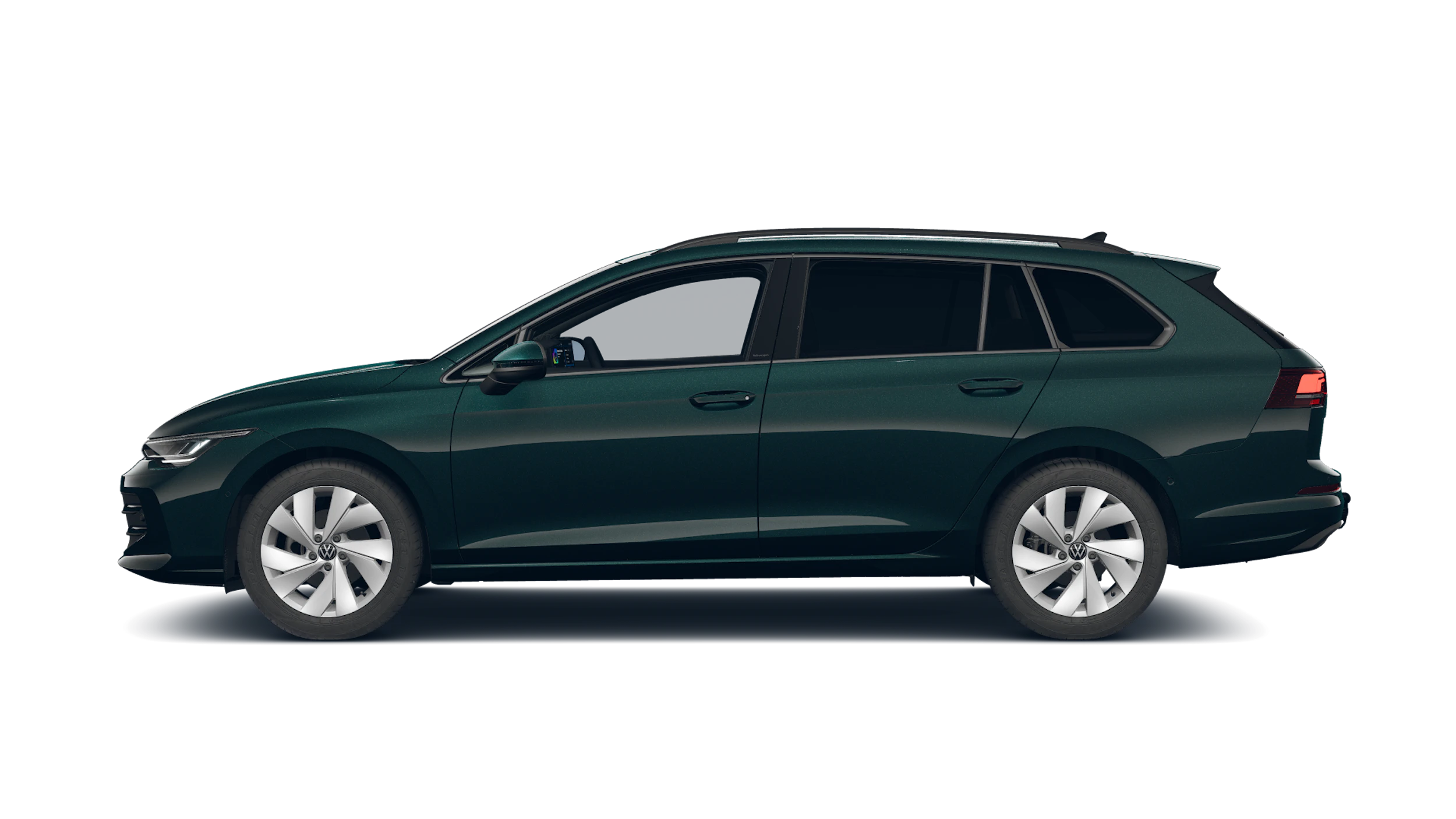 Dark Moss Green -metalliväri Volkswagen Golf Variant 2027 kuva 4.