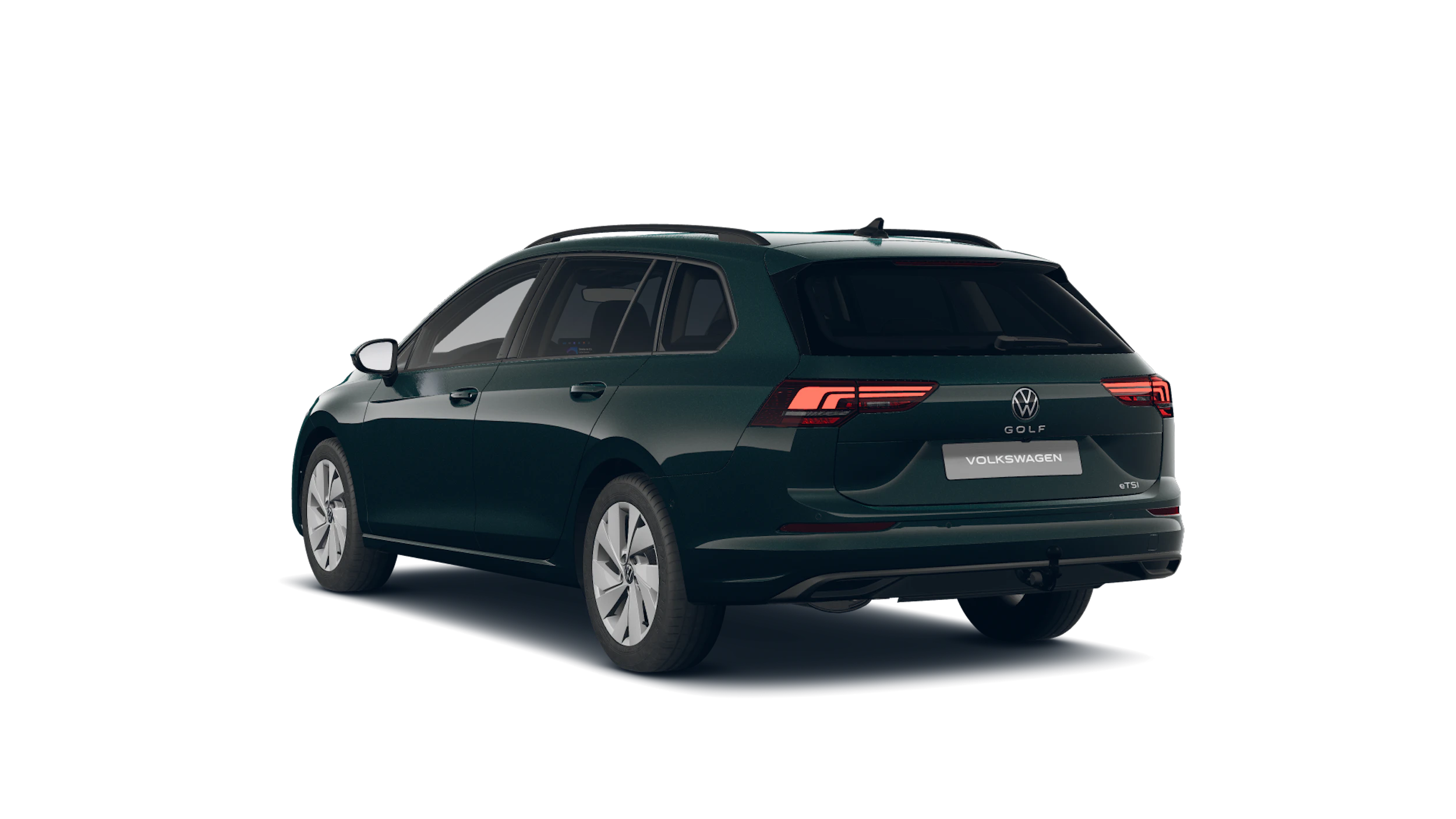 Dark Moss Green -metalliväri Volkswagen Golf Variant 2027 kuva 5.