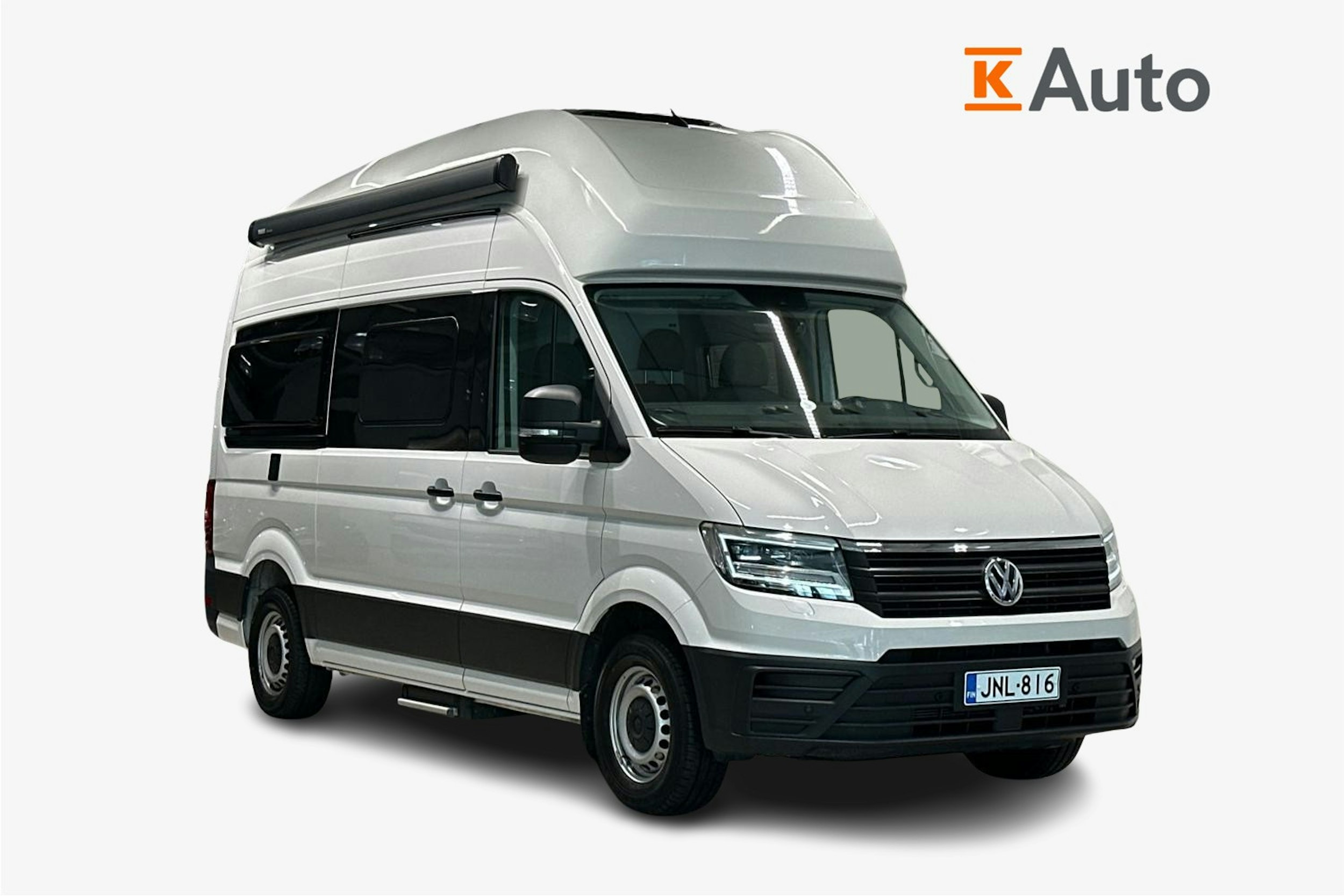 Valkoinen Volkswagen Grand California 2024 kuva 1.